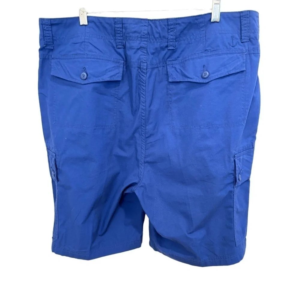 Nautica Men's Modern Fit Cargo Deck Chino Shorts Size 38W 9